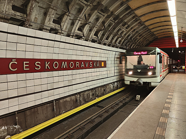 Metro na Českomoravské se otevře do MS v krasobruslení, říká dopravní podnik