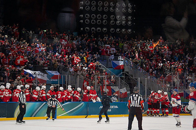 ONLINE: Česko - Švýcarsko 2:3. Vyrovnaný stav dlouho netrvá, vedení vrací Suter