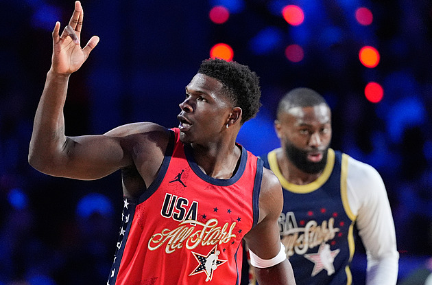 Mladí Američané vládli Utkání hvězd NBA. Pálil Edwards, k boji velel Wembanyama