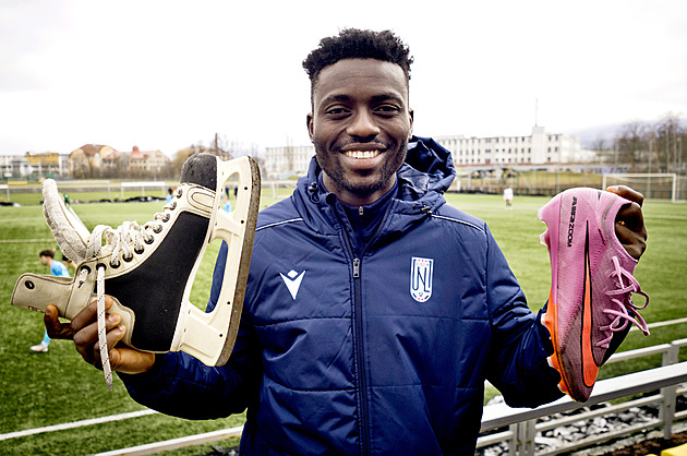 Nigerijec z Ústí: Přespolní běh na zimní hry? Jo! I v hokeji by Afričané byli dobří