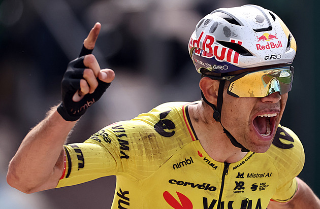 Tohle vítězství je pro tebe, Michaeli. Jak se Van Aert v pekle dotkl nebe