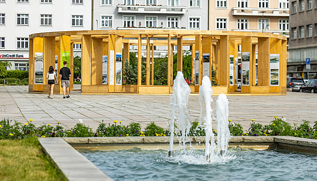 Festival Landscape oživí opomíjená zákoutí, v centru Hradce vyrostla květinová oáza