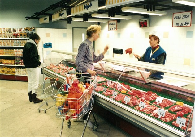 Do supermarketu v Jihlavě mířily zájezdy. Prodával něco, co Češi ještě nikdy neviděli