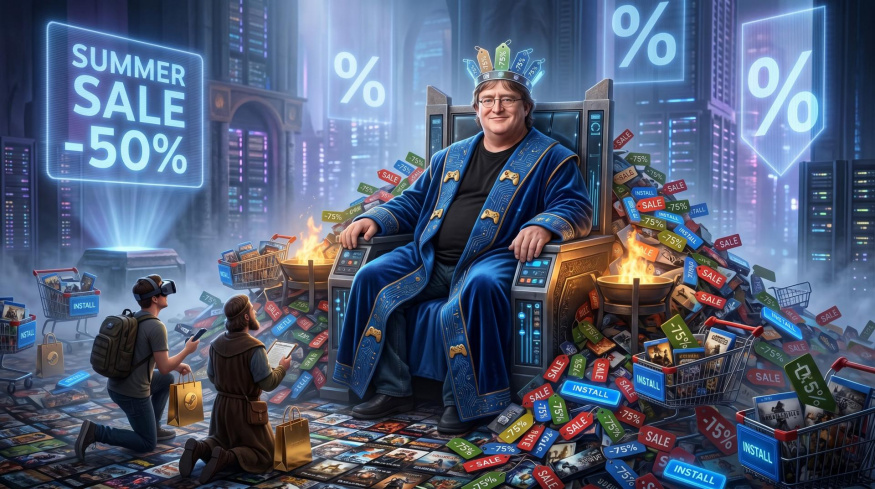 Velký letní výprodej na Steamu je tady! Prozradíme, za jaké hry nejvíc ušetříte