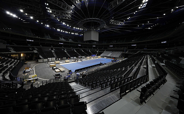 OBRAZEM: Patnáct tisíc míst, 361 desek. O2 arena po 13 letech opět přivítá Davis Cup