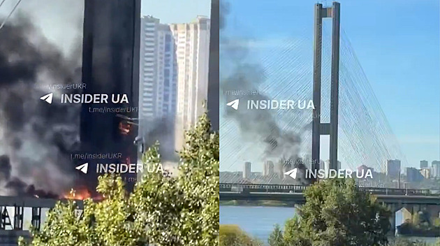 Masivní údery na Kyjev pokračují. Rusko vyzvalo cizince, aby město opustili