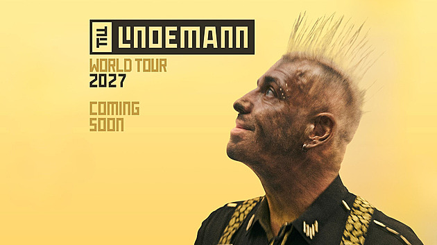 Zpěvák Rammstein se vrátí na pódium. Till Lindemann oznámil světové turné