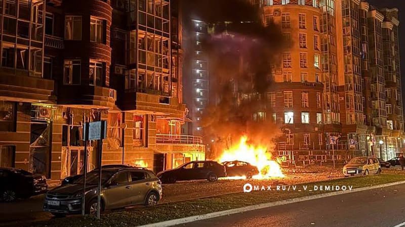 Masivní ukrajinský útok na ruské pohraničí: Tři mrtví, poškodil také desítky bytovek a aut