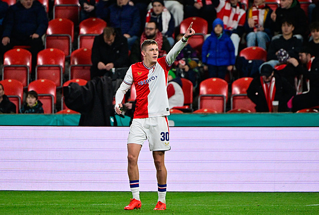 Nová zbraň Slavie? Nowak na hrotu! Svou roli plnil skvěle, chválil ho asistent Kerbr